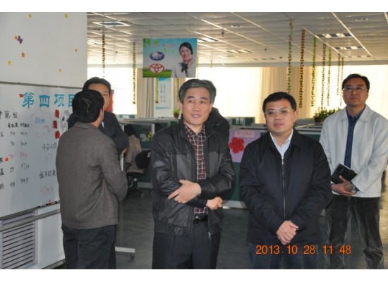 邢臺(tái)市副市長(zhǎng)劉飚來我公司調(diào)研