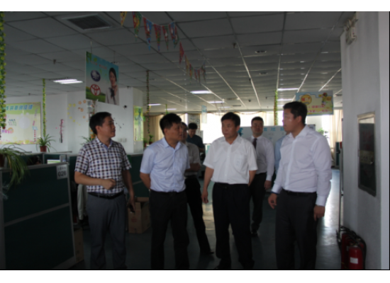 邢臺(tái)市副市長(zhǎng)郭旭濤來我公司參觀考察